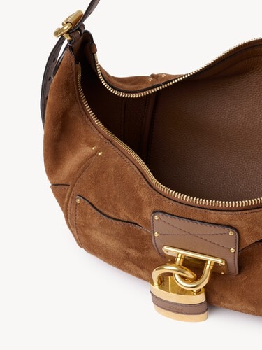 Paddington crossbody bag in suede leather - 6