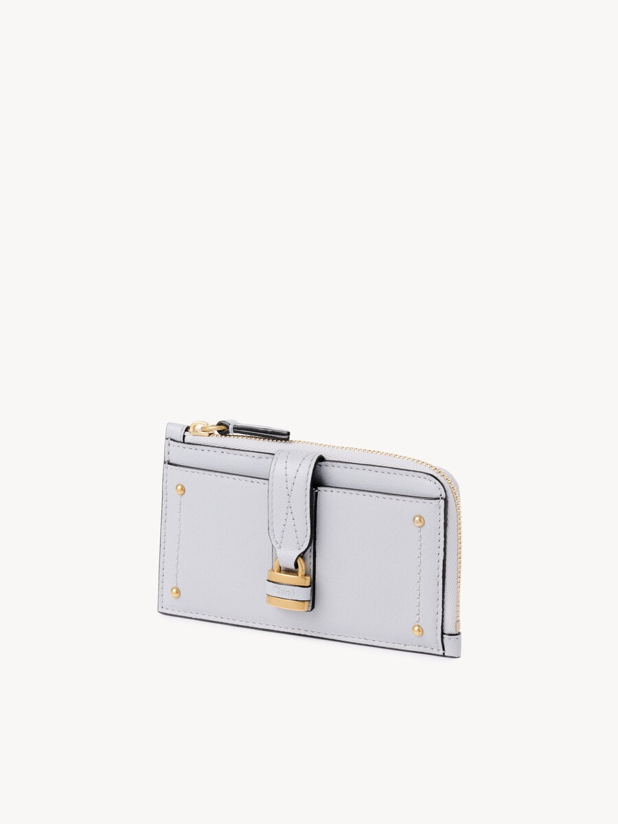 Small Paddington purse with card slots in grained leather - 3