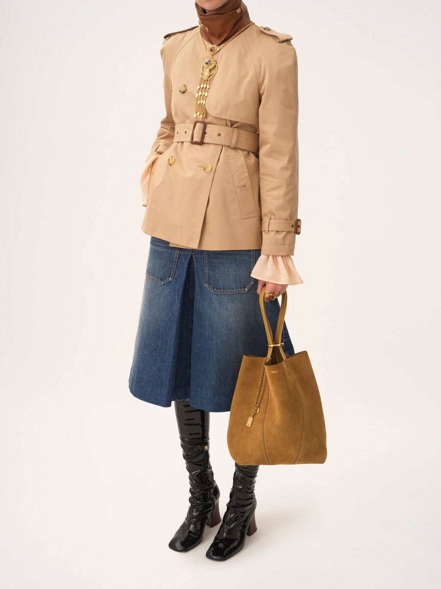 Bolso tote Chlo&eacute; Spin de ante - 7