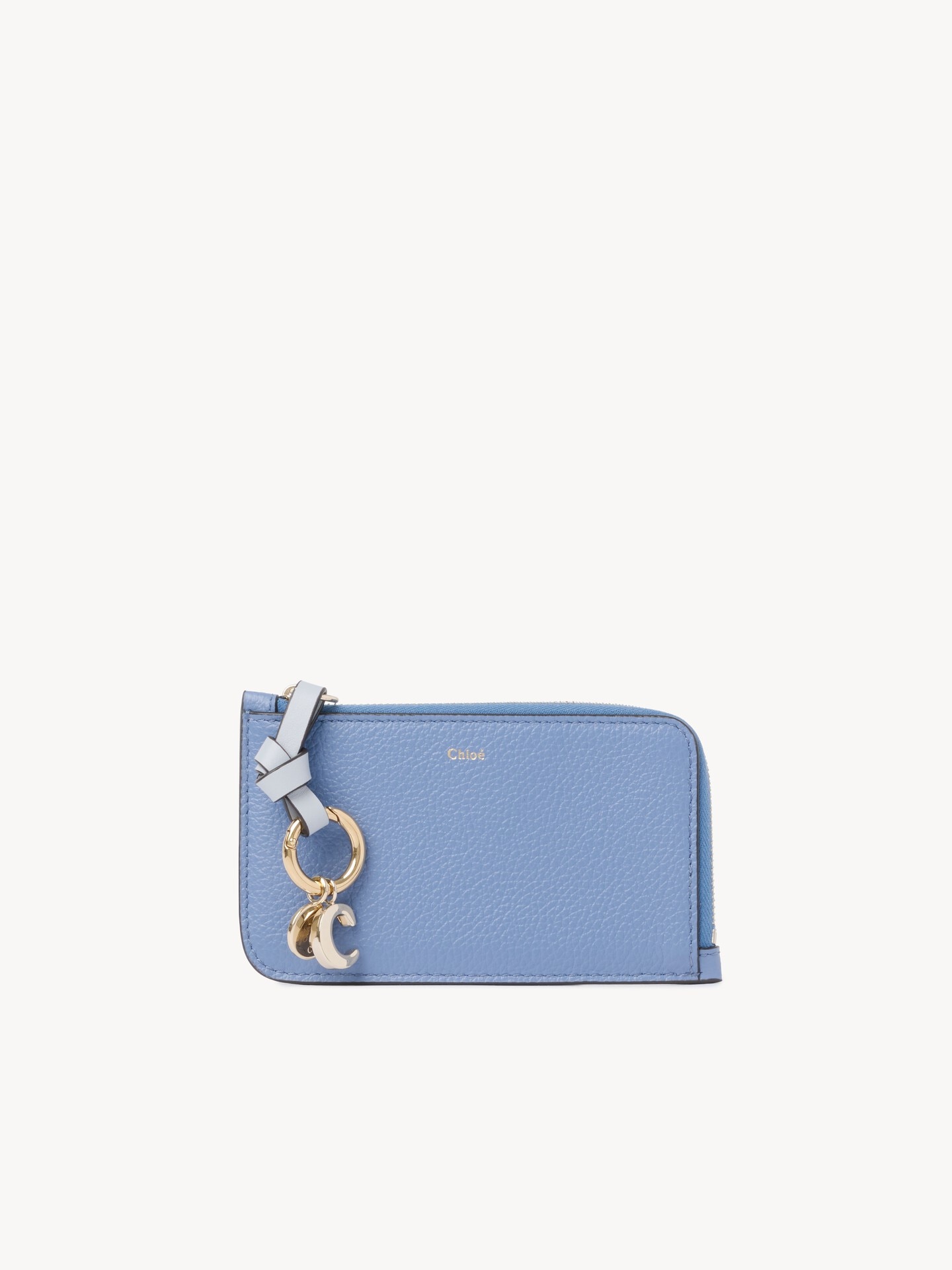 Alphabet wallet in grained leather - 1.0