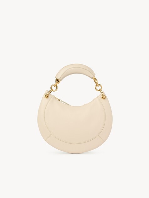 Small Chlo&eacute; Banana zipped hobo in soft leather