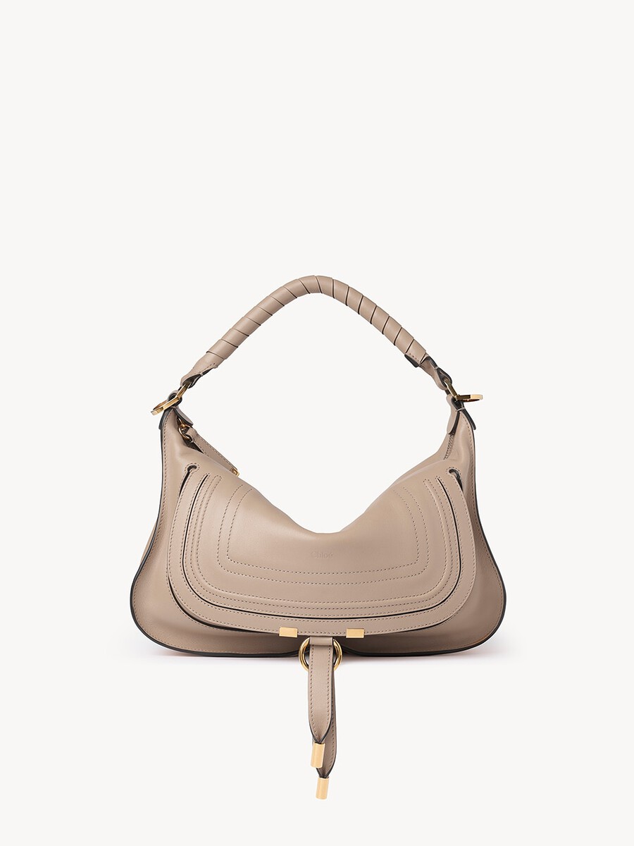Bolso de hombro Marcie peque&ntilde;o de cuero suave - 2