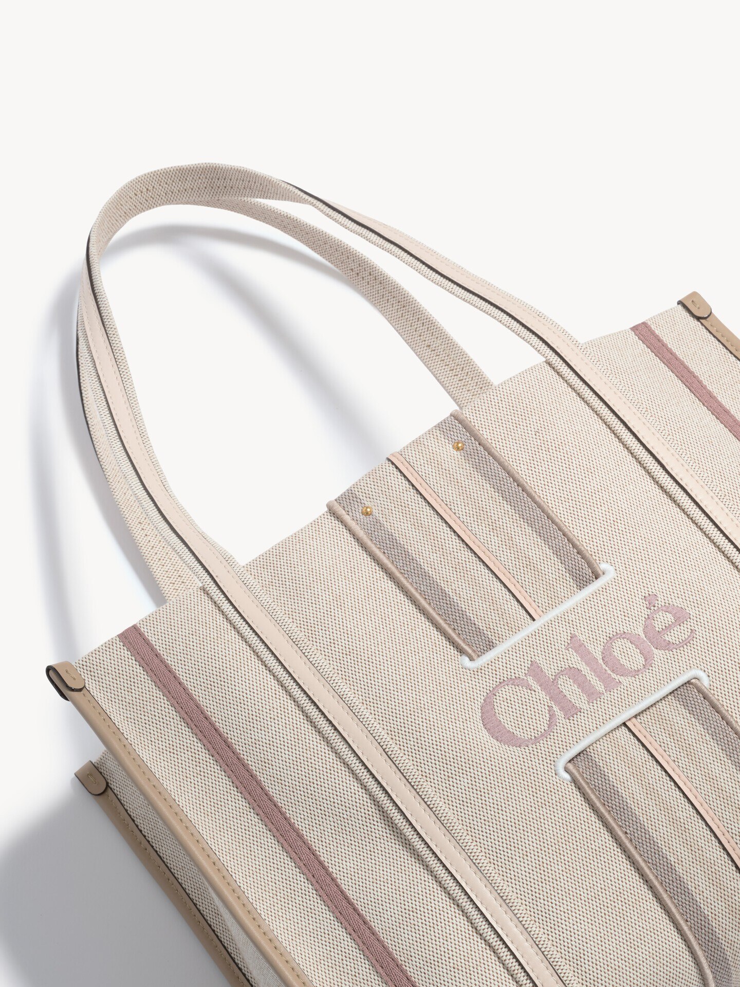 Woody Loop tote bag in canvas - 6.0