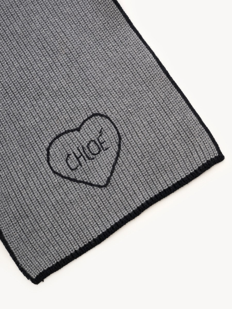Kids' Chlo&eacute; Encoeur knitted scarf - 2