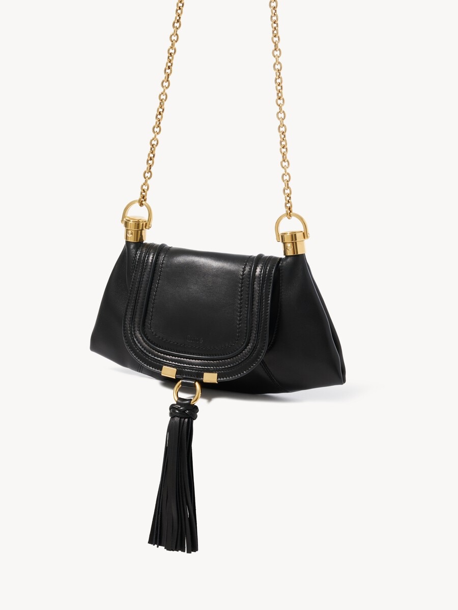 Mini Marcie Foulard chain bag in soft leather - 3