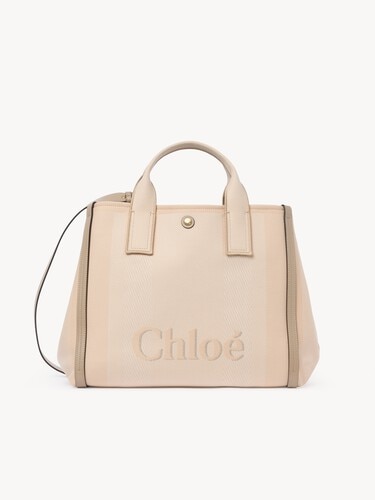 Chlo&eacute; Carry tote bag in canvas - 1