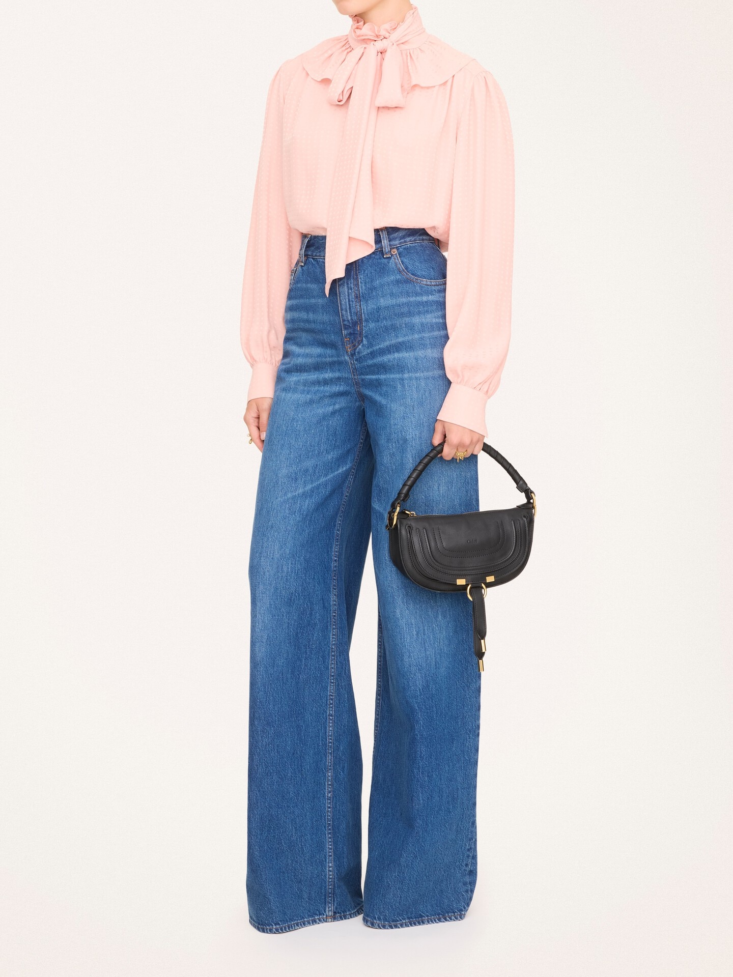 Mini Marcie shoulder bag in soft leather - 7.0