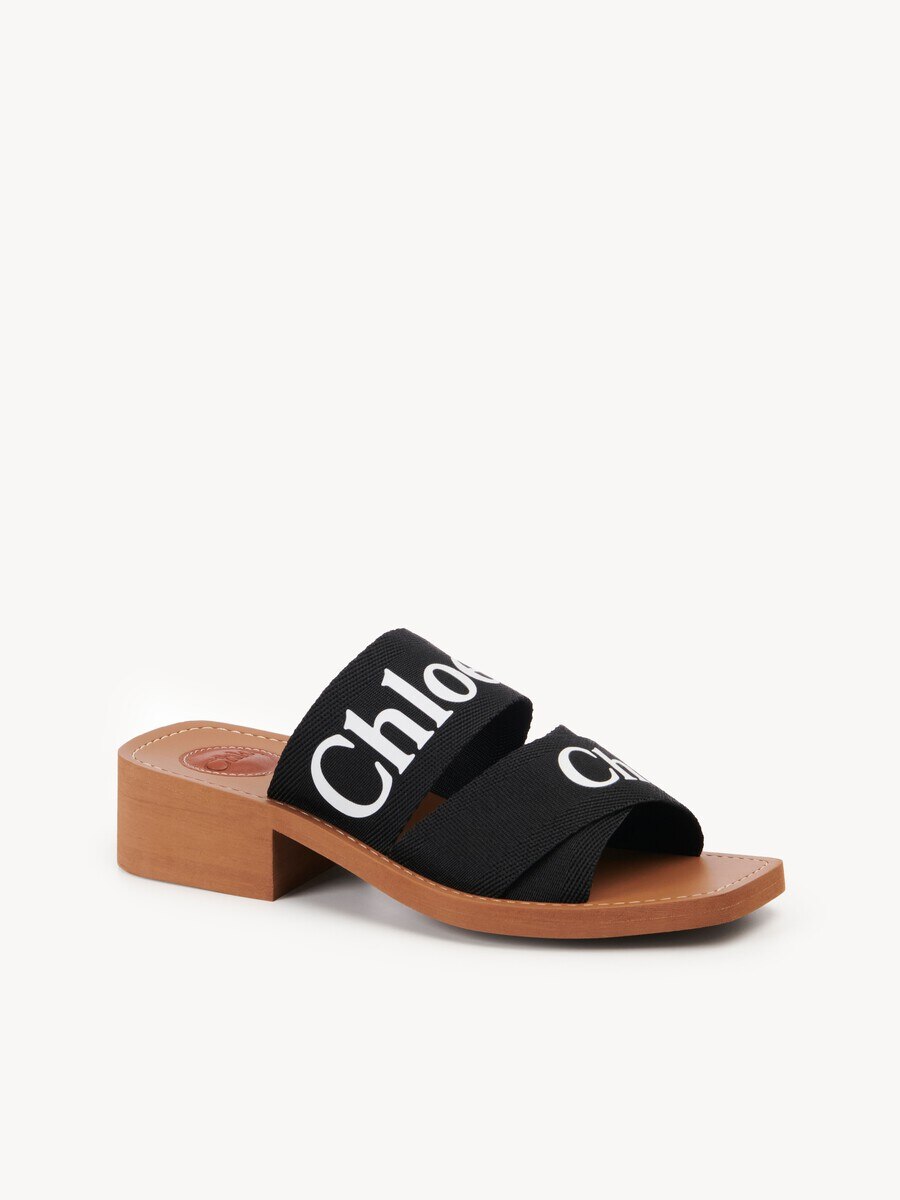 Woody heeled mule - 2
