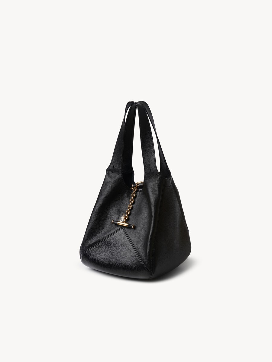 Bolso Chlo&eacute; Balloon peque&ntilde;o de cuero granulado - 4