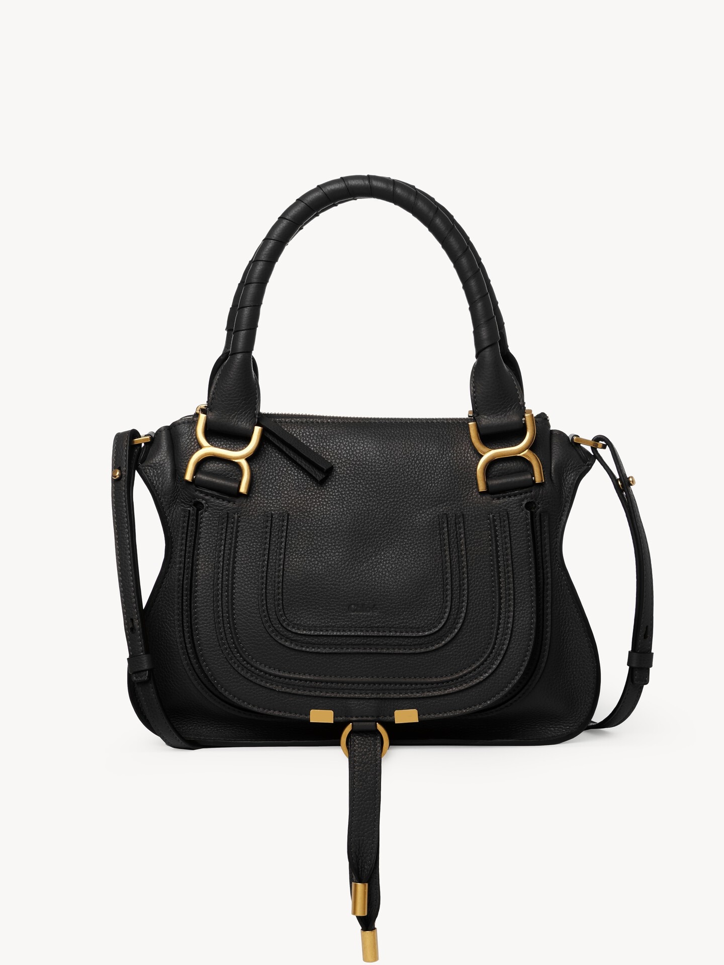 Petit sac Marcie en cuir grain&eacute; - 1.0