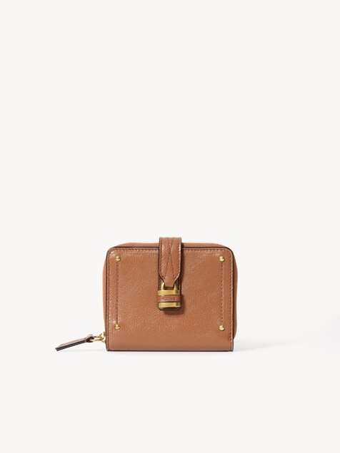 Paddington bifold wallet in grained leather 