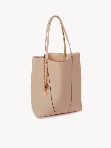 Chlo&eacute; Spin tote bag in grained leather - 3