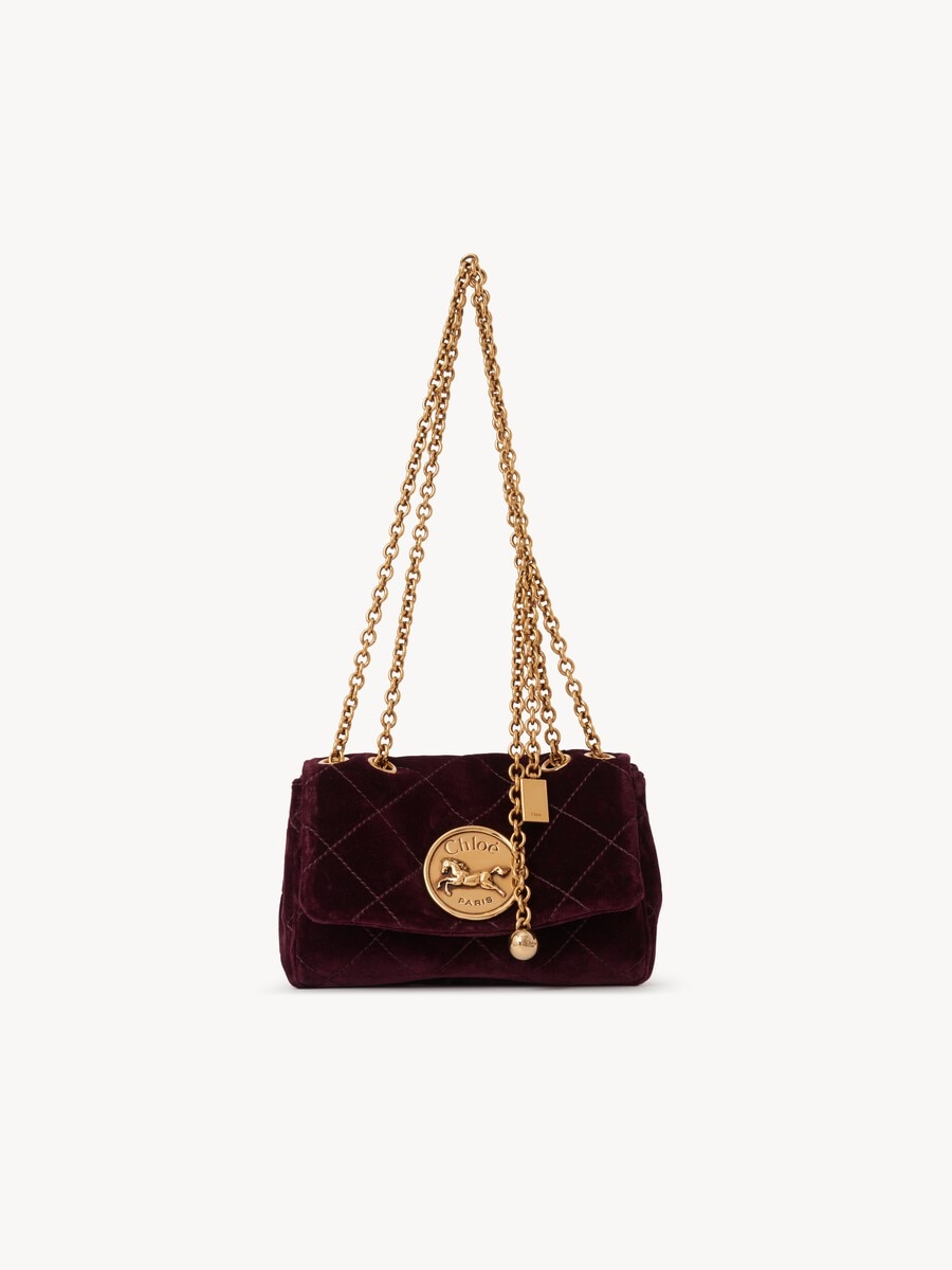 Small Chlo&eacute; Heritage shoulder bag in velvet - 2