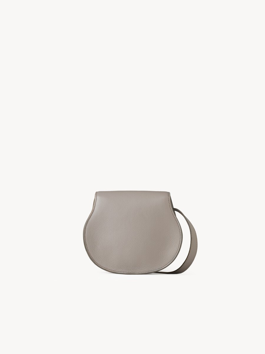 Small Marcie saddle bag in grained leather - 4