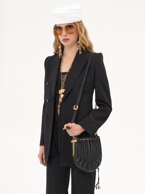 Sea Treasures crossbody bag in soft leather