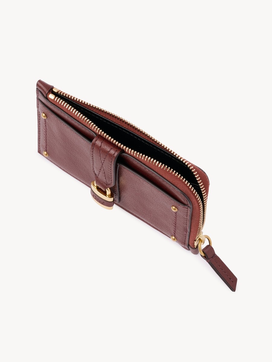 Cartera Paddington peque&ntilde;a con ranuras para tarjetas de cuero granulado - 5