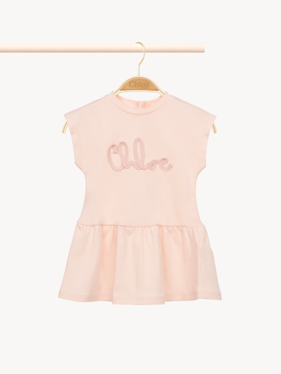 Vestido de manga corta con logotipo de beb&eacute; - 2