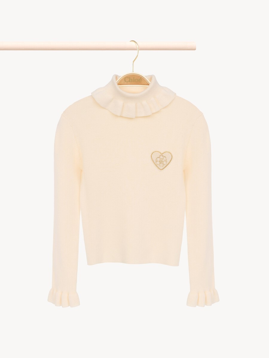 Pull col roul&eacute; Enfant - 1