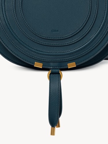 Marcie saddle bag in grained leather - 5