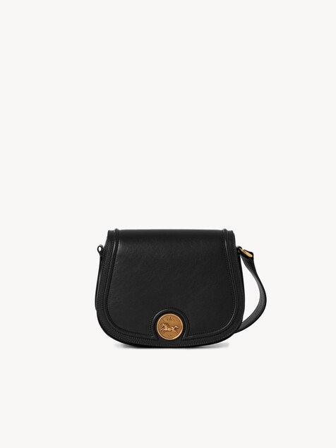 Horse Medal saddle bag in grained leather