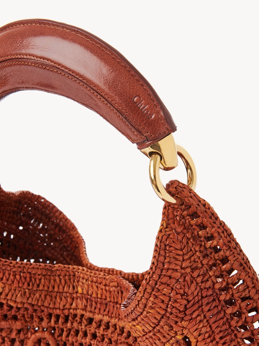 Bolso hobo Summer Banana de rafia - 7