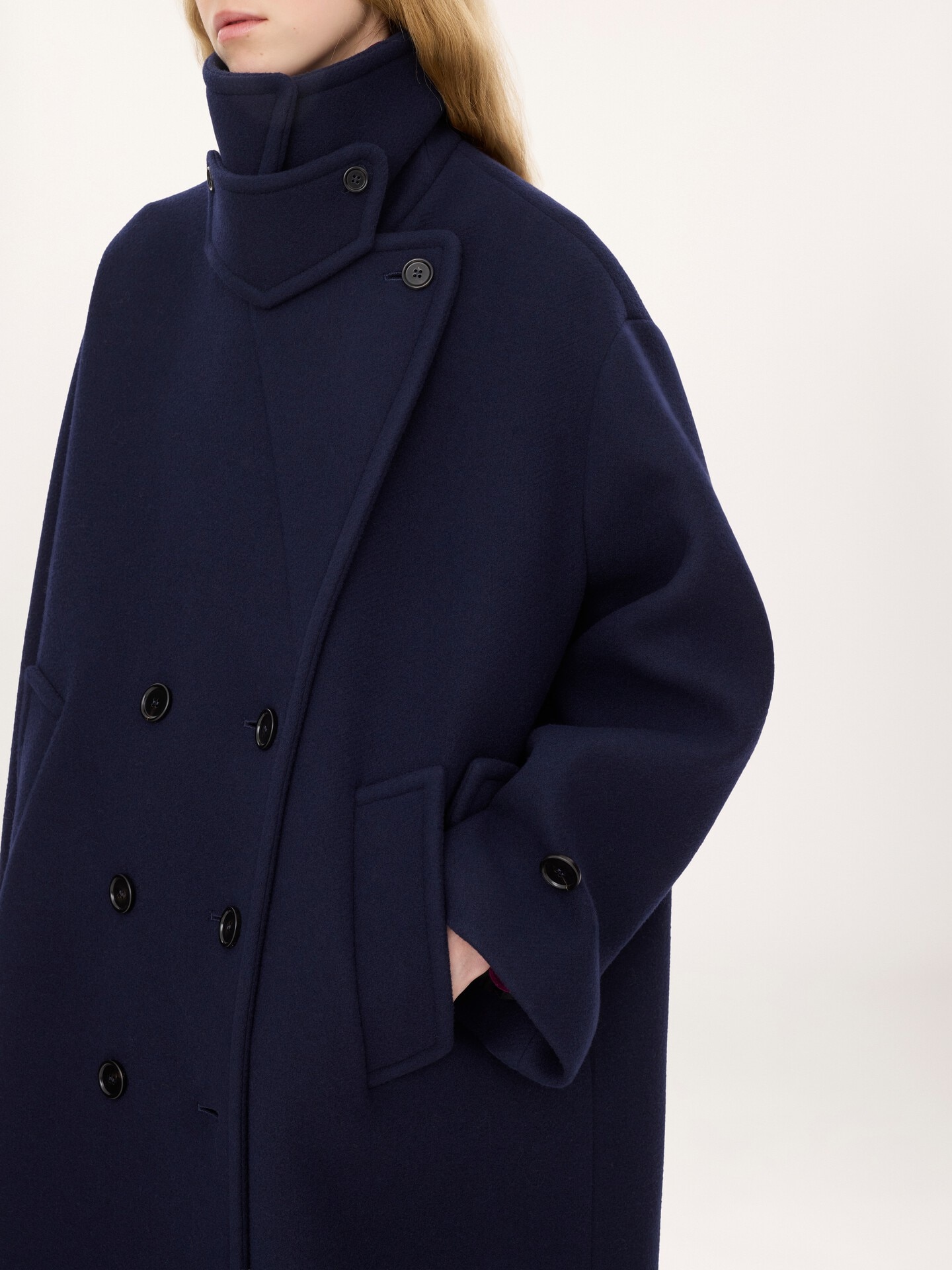 Manteau long oversize en laine - 3.0