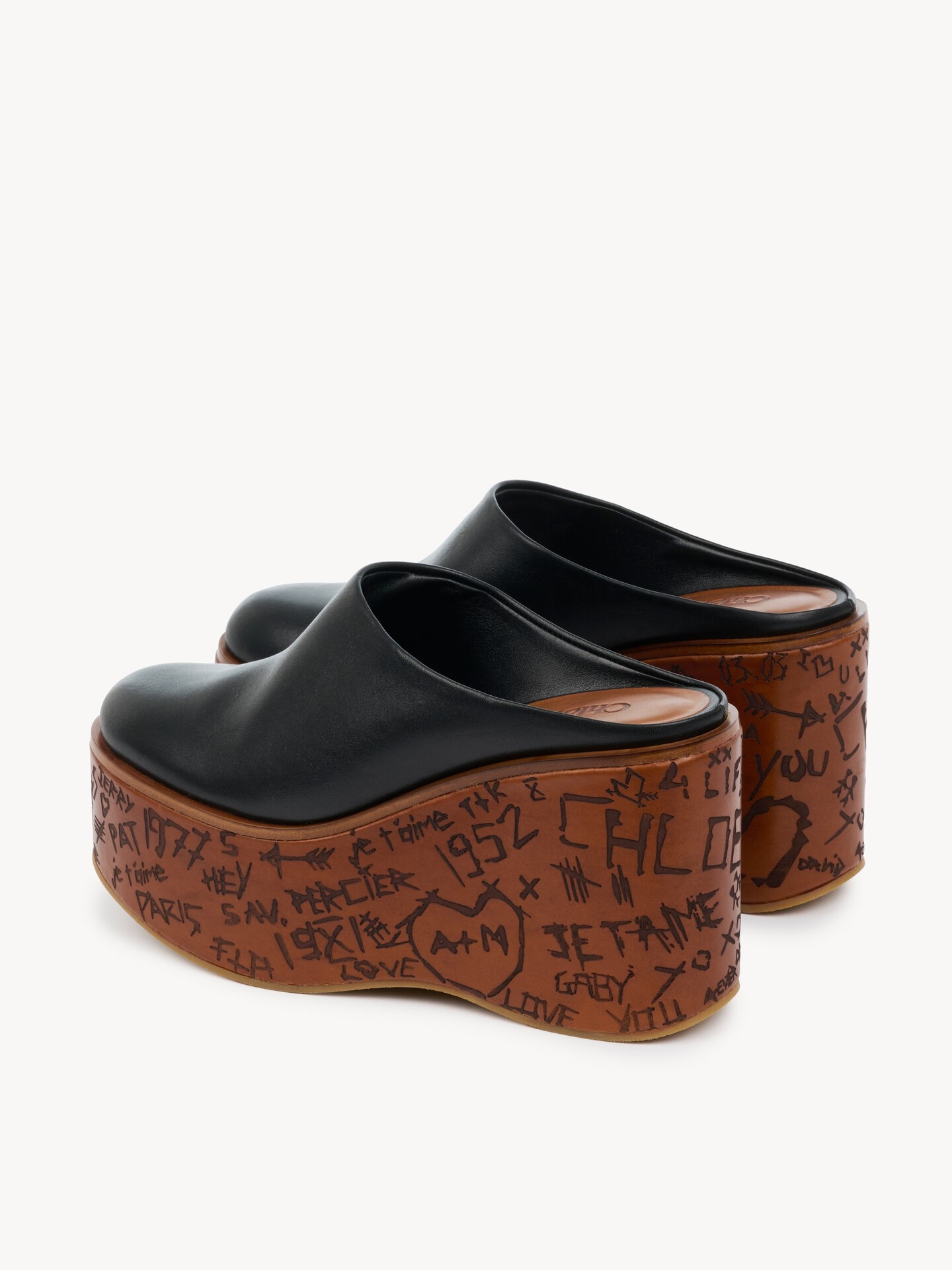 Mules compens&eacute;es Maxime - 5.0