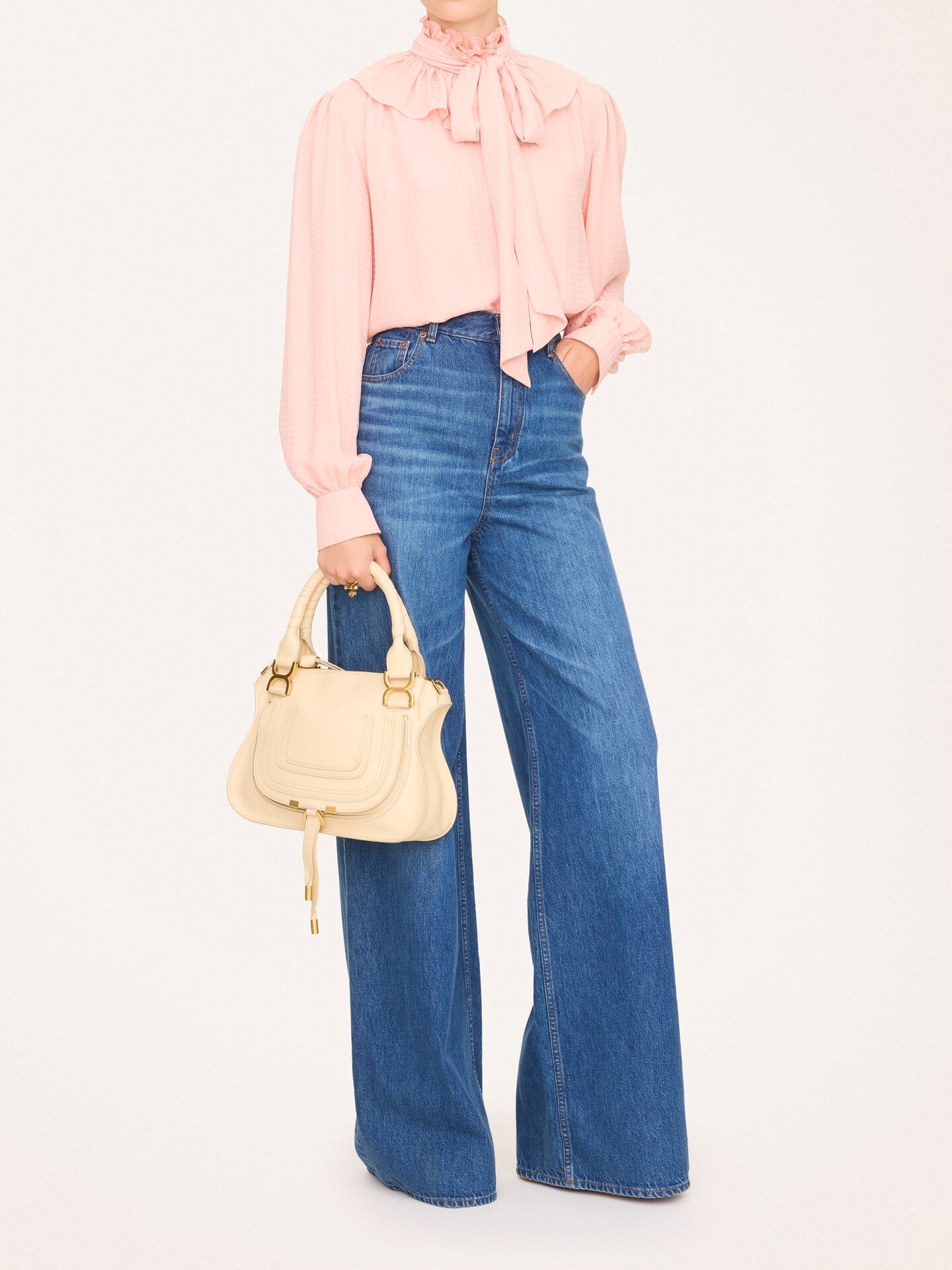 Petit sac Marcie en cuir grain&eacute; - 6.0