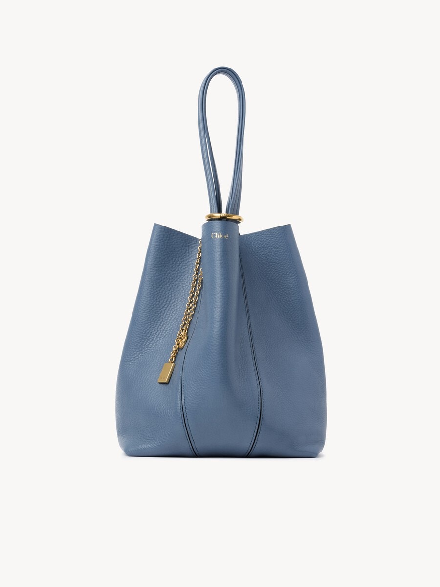 Bolso tote Chlo&eacute; Spin de cuero granulado - 2