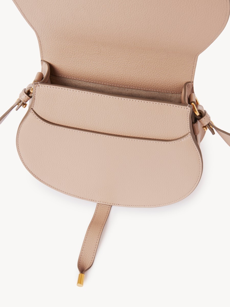 Sac port&eacute; &eacute;paule Marcie en cuir grain&eacute; - 5