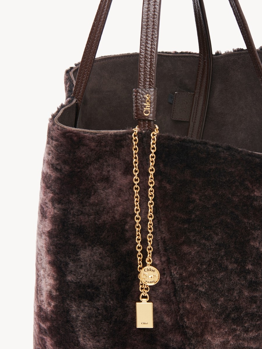 Bolso tote Chlo&eacute; Spin grande de cuero de borrego - 5