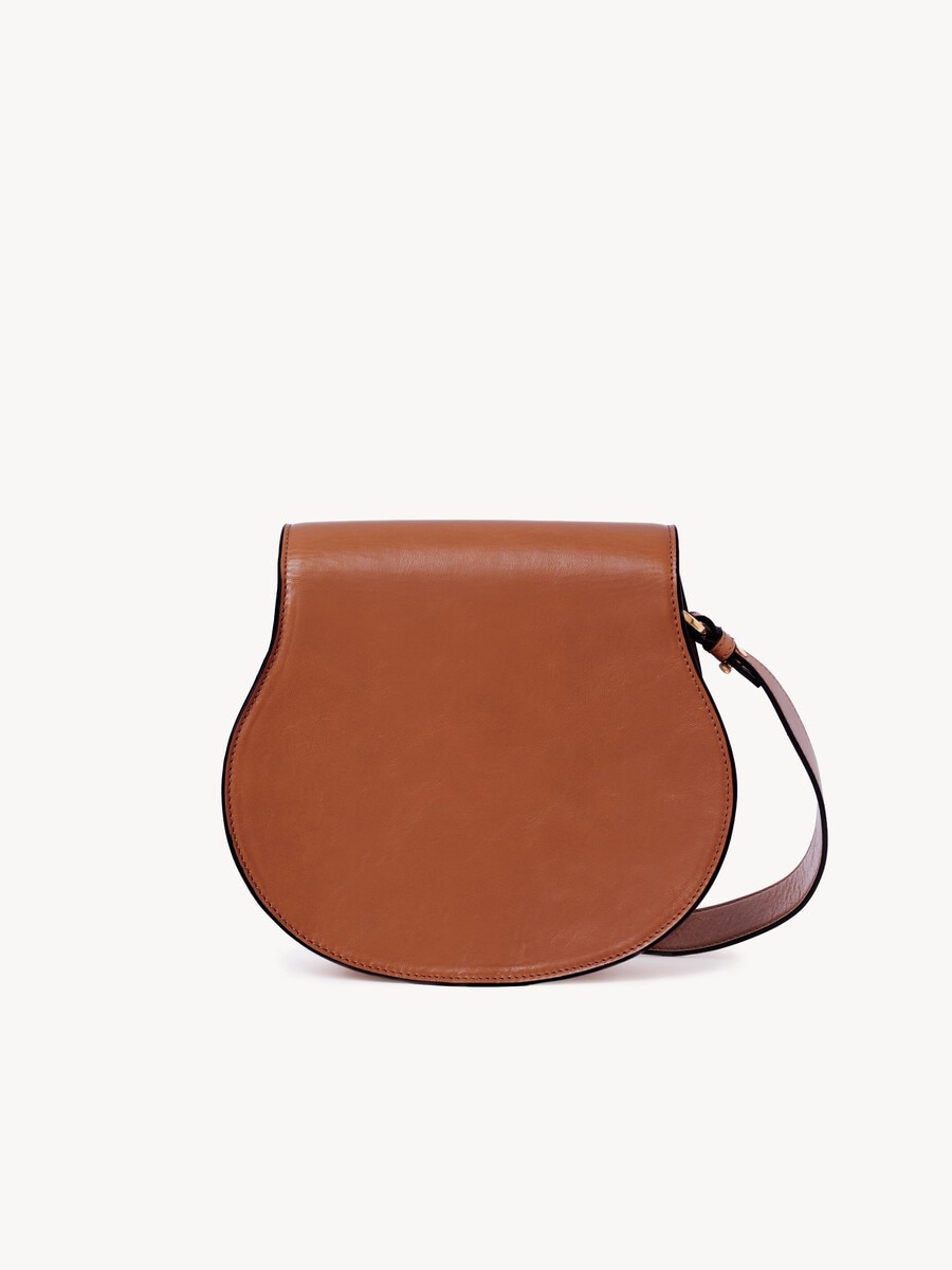 Bolso saddle Marcie de cuero brillante - 4