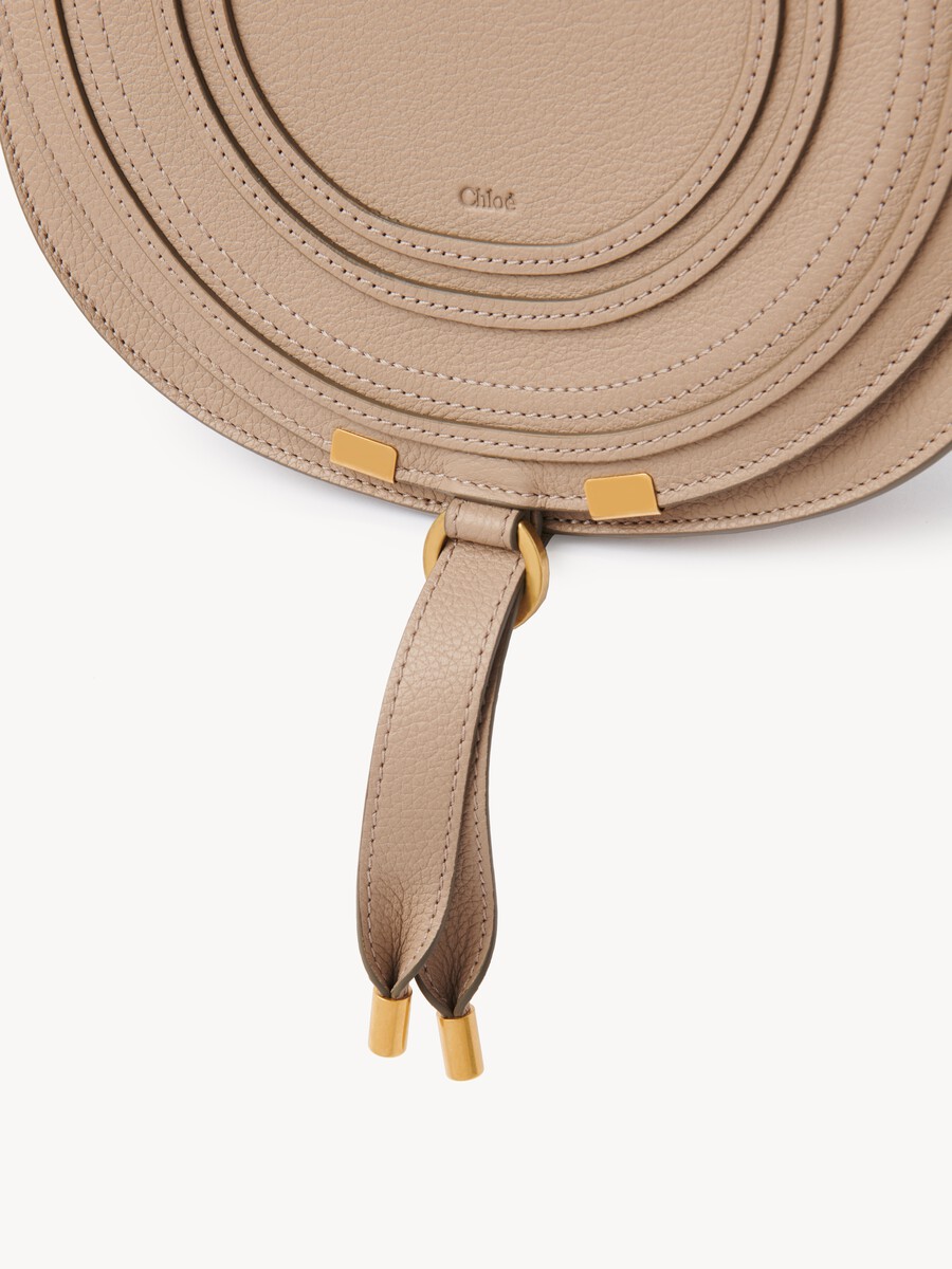 Marcie saddle bag in grained leather - 7