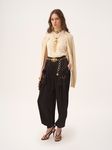 Twin set in cotton-silk knit - 3