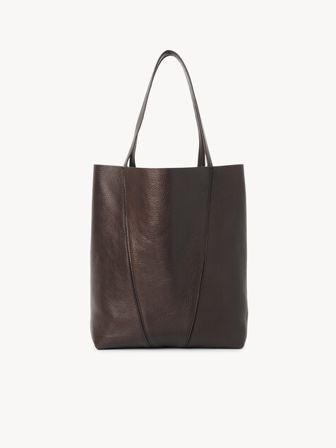 Chlo&eacute; Spin tote bag in grained leather