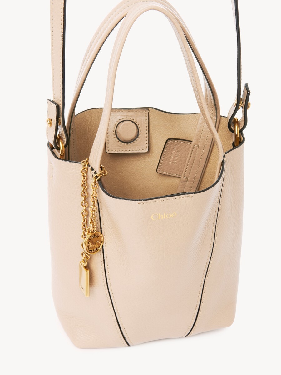 Bolso tote Chlo&eacute; Spin peque&ntilde;o de cuero granulado - 6
