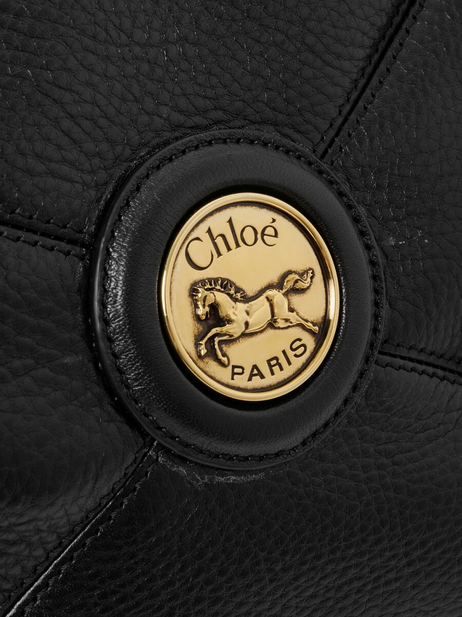 Bolso Chlo&eacute; Balloon peque&ntilde;o de cuero granulado - 7