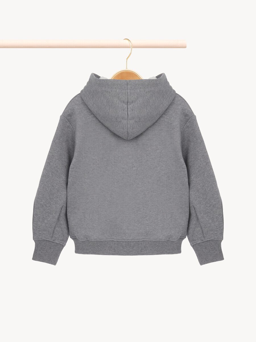 Sweat &agrave; capuche et logo enfant - 2