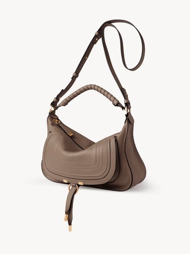 Small Marcie shoulder bag in soft leather - 3