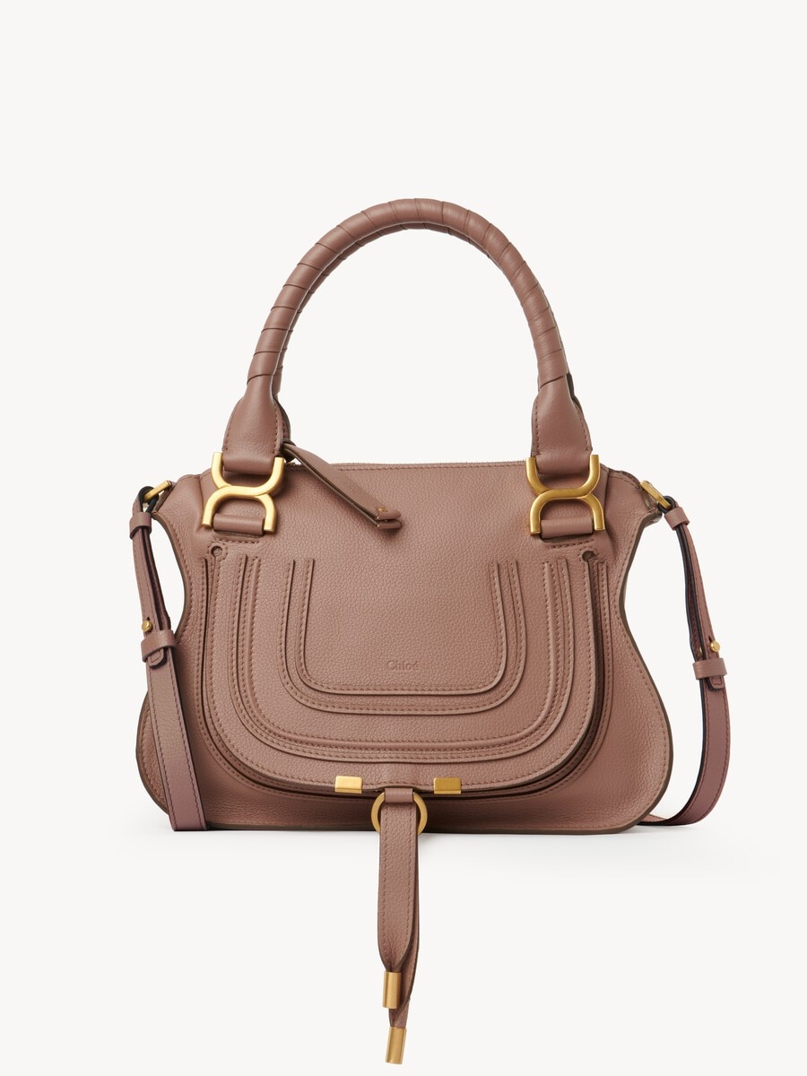 Small Marcie bag in grained leather - 2