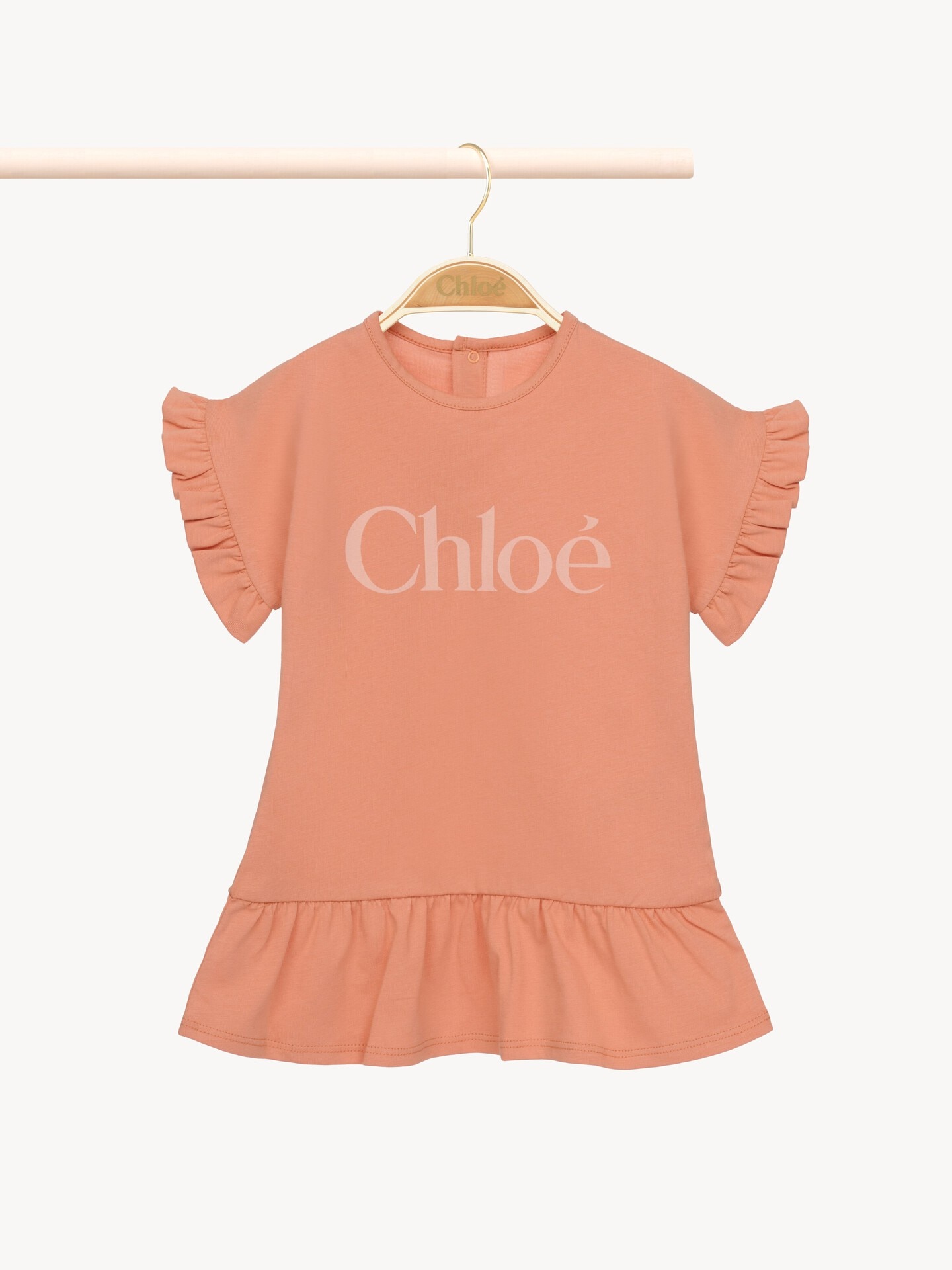 Baby short-sleeve logo dress - 1.0