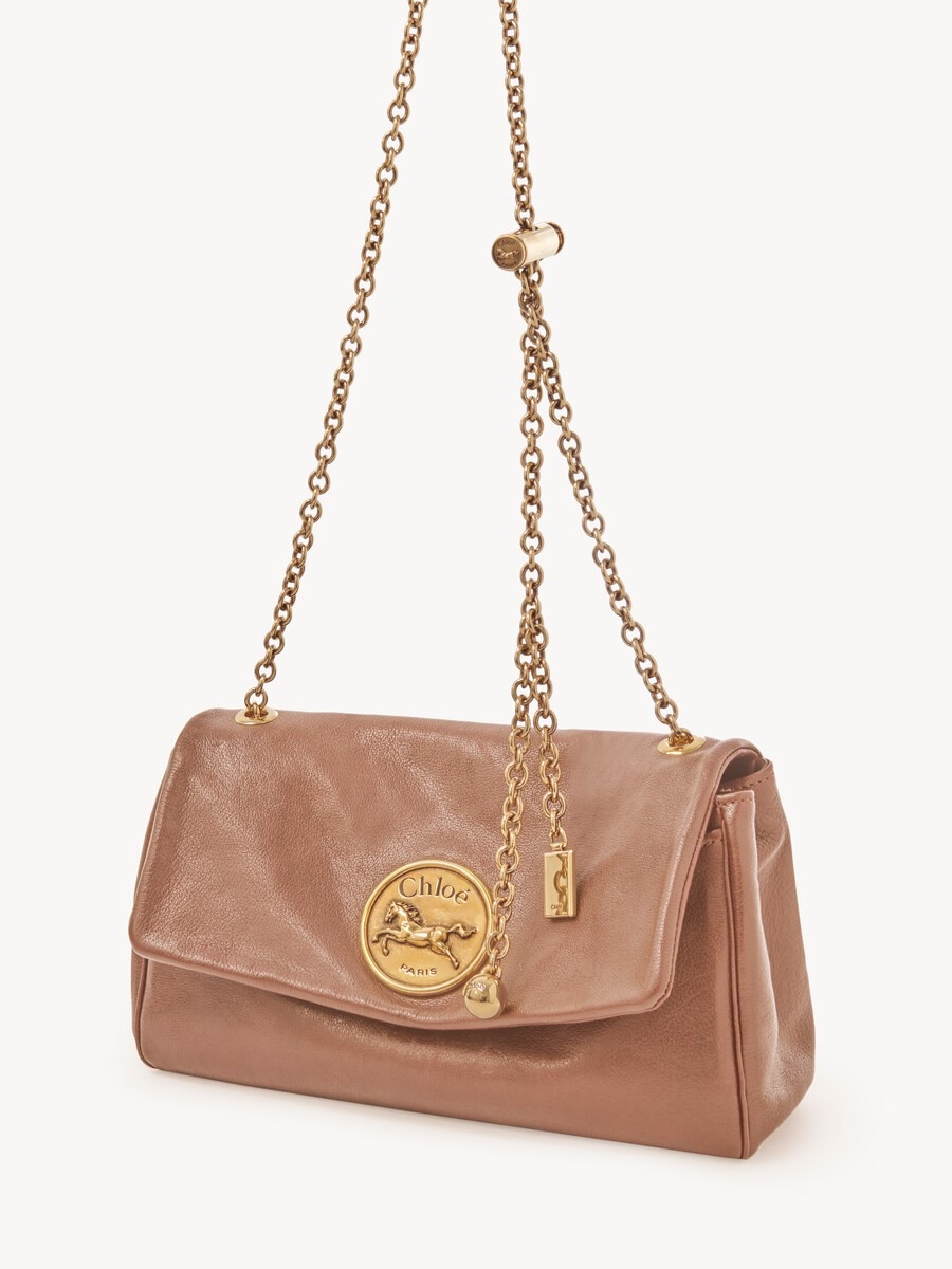 Bolso de hombro Chlo&eacute; Heritage de cuero granulado - 4