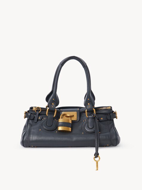 Paddington bag in grained leather