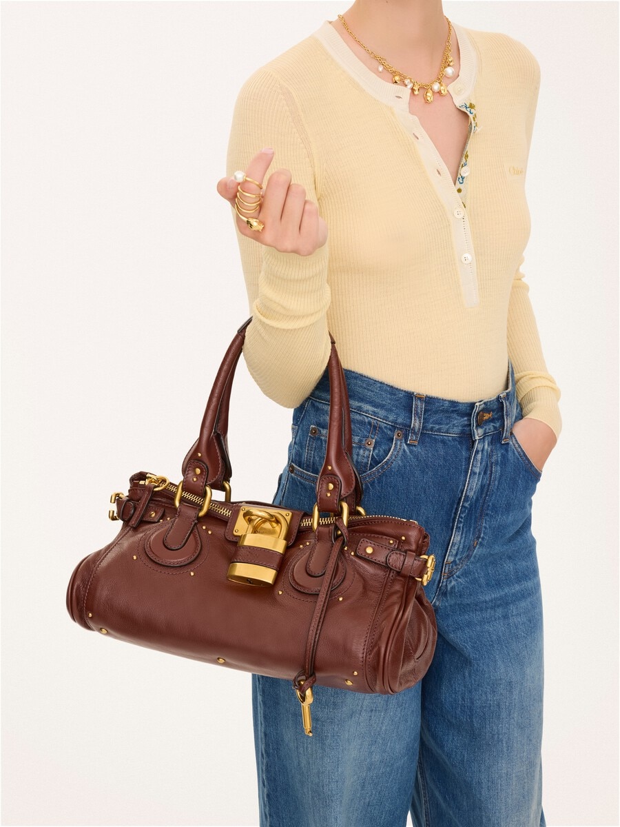 Bolso Paddington de cuero granulado - 3