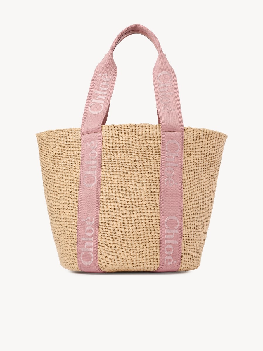Large Woody basket in natural fibers - 2