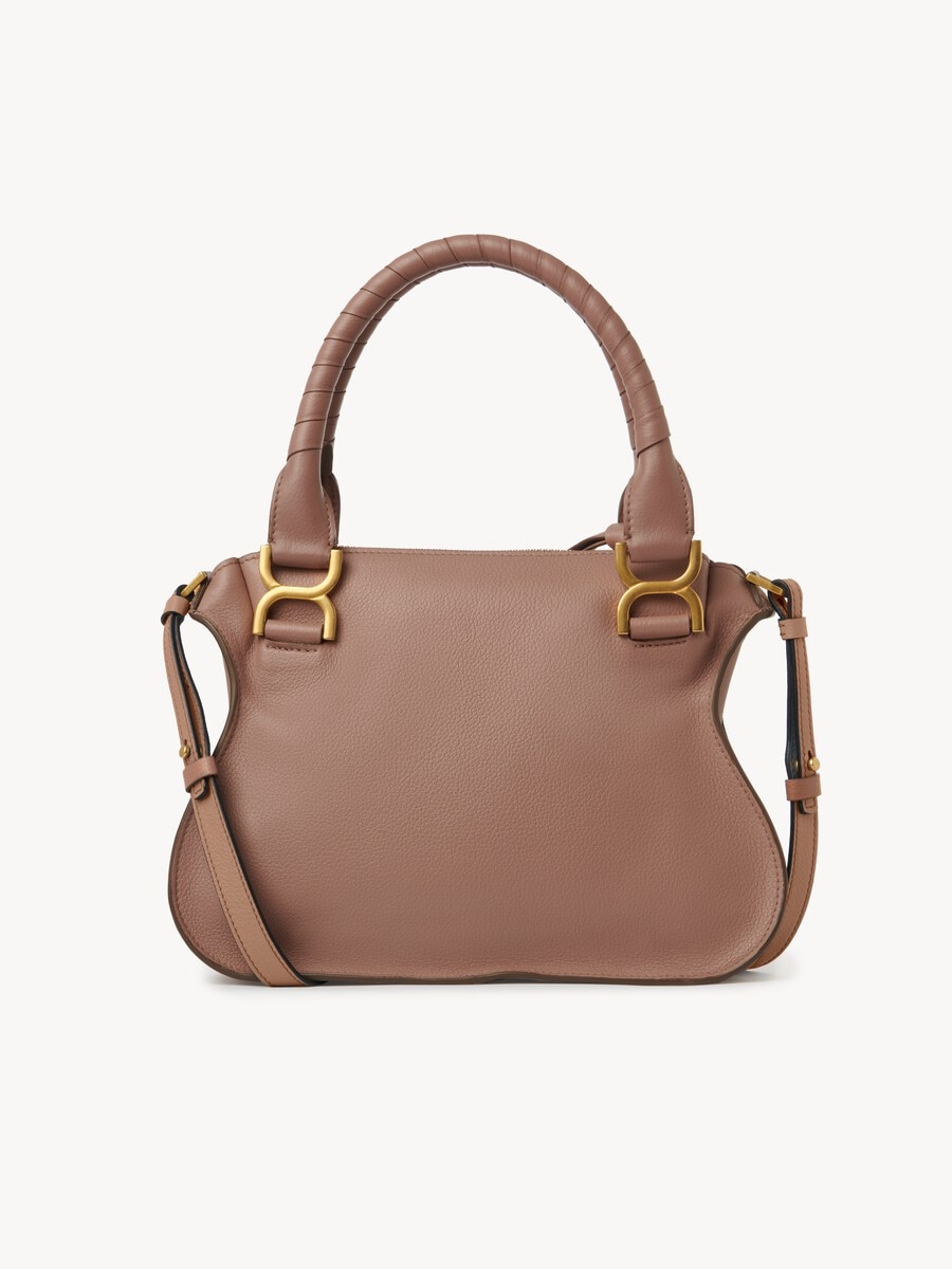 Small Marcie bag in grained leather - 4