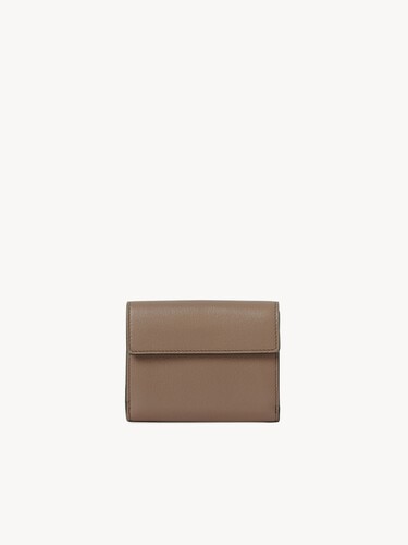 Small Envelope tri-fold in grained leather - 4