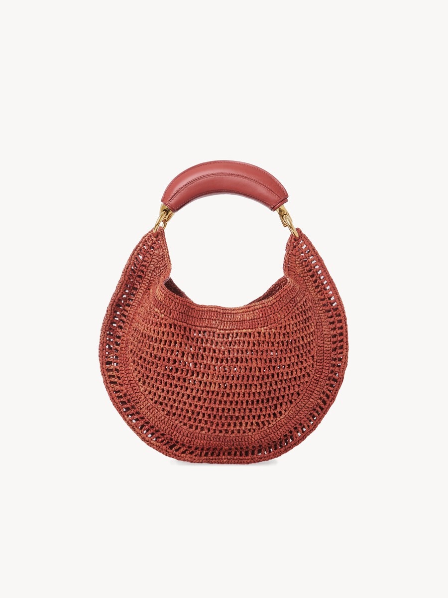 Bolso hobo Summer Banana de rafia - 5