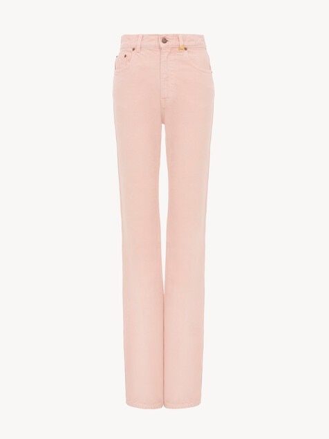 Straight jeans in denim