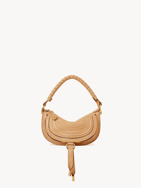 Mini Marcie shoulder bag in soft leather